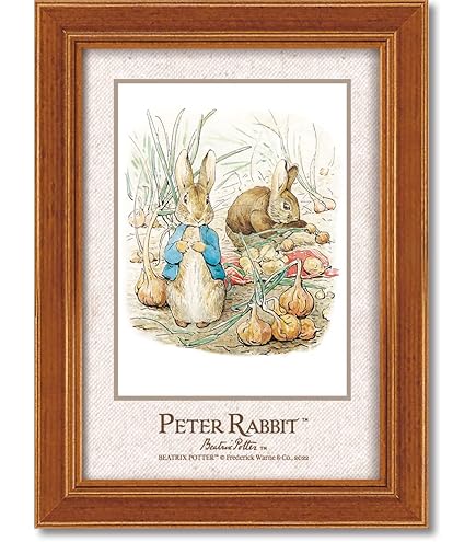 Amazon.co.jp: ピーターラビットステンレス フォトフレーム ファミリー